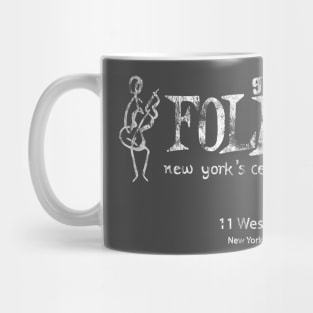 Folk City - distressed  (white) Mug
